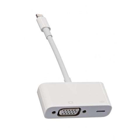 Lightning To VGA Adapter White