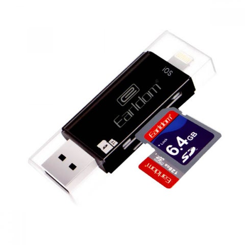 Universal Memory Card Reader Black