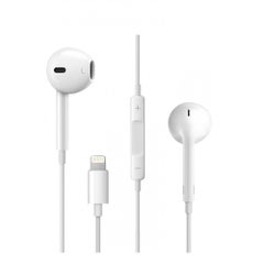 Earphones With Lightning Connector White