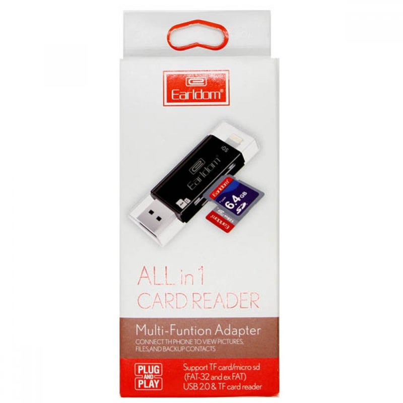 Universal Memory Card Reader Black