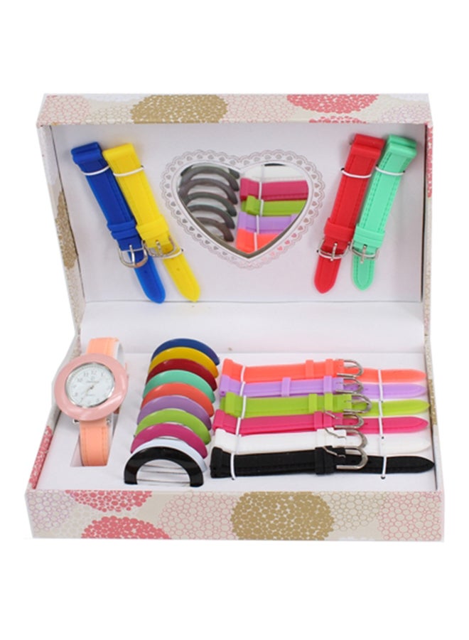 Women's Casual Analog Watch Gift Set LJ_1704S - v1511878277/N12750670A_1