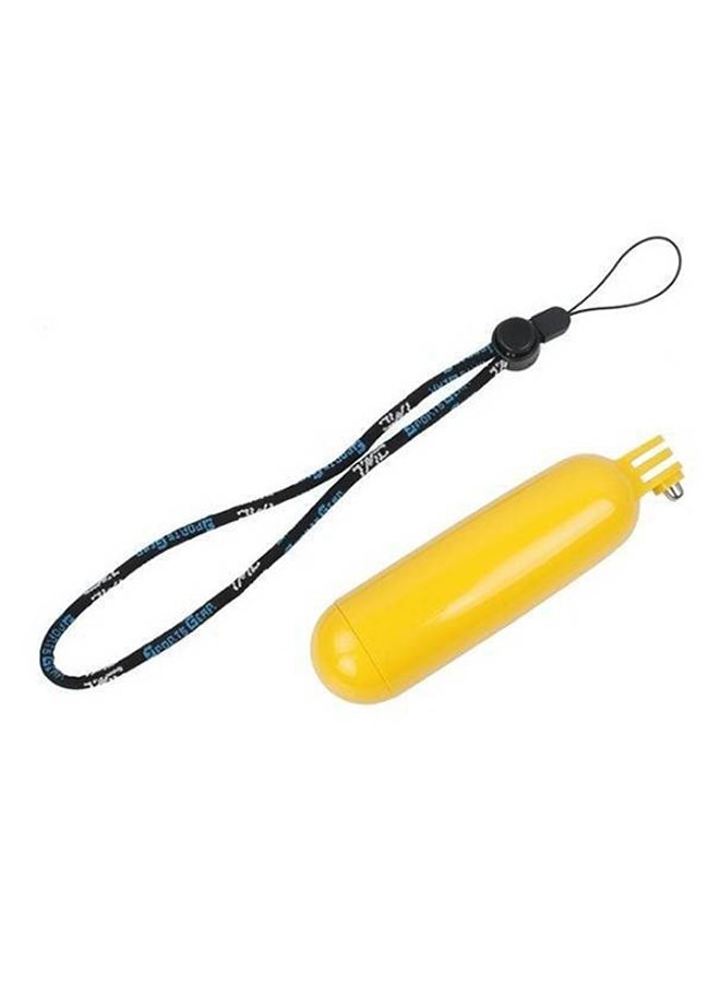 Floating Anti Sink Stabilizer Grip With Strap And Screw For GoPro Hero 5/Hero 4/Hero 3/SJCAM Yellow  - Image 2