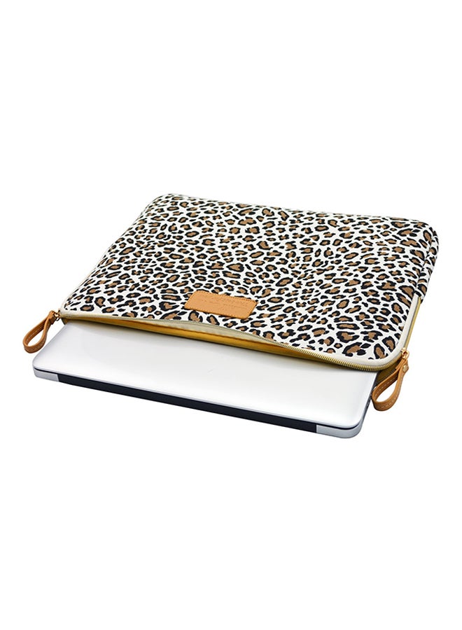 Tribal Series Pouch Carry Bag For Apple MacBook 13-inch White/Brown  - Image 3