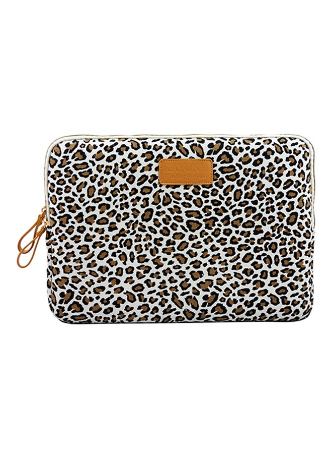 Tribal Series Pouch Carry Bag For Apple MacBook 13-inch White/Brown  - Image 1