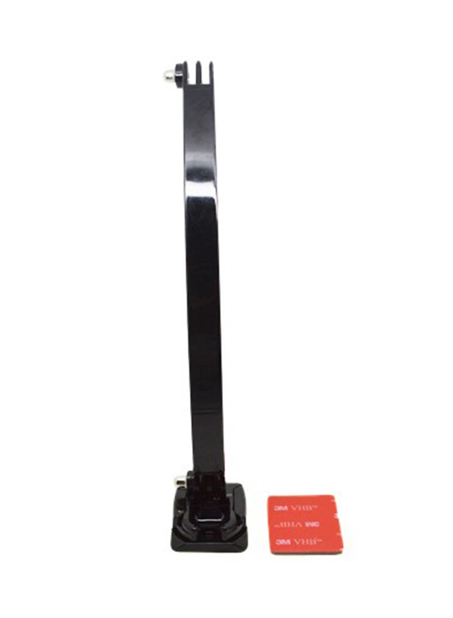 Helmet Extension Arm Selfie Curved Mount Black  - Image 3