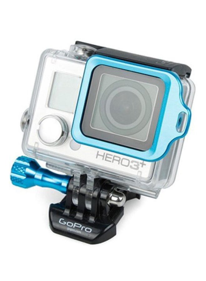 Aluminum Metal Lanyard Ring Lens Mount Blue - Image 3