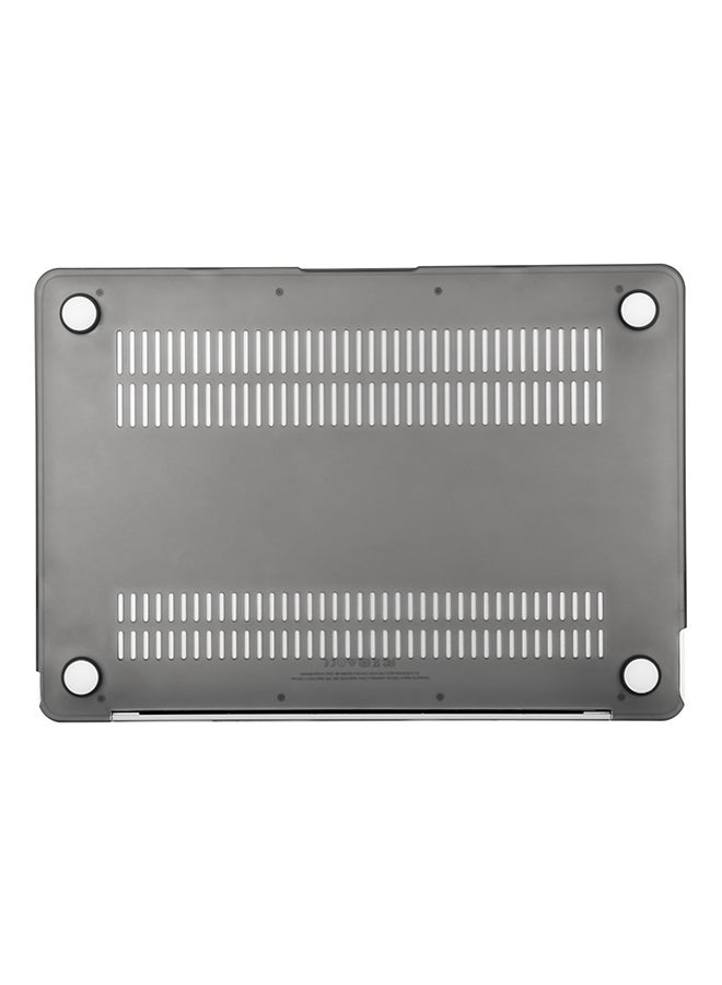 Hard Shell Case Cover For Apple MacBook 12-inch With Retina Display A1534 Grey  - Image 2