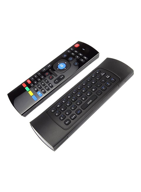 2.4G Wireless Remote Control With Build In Mic For Android TV Box MX3-M Black