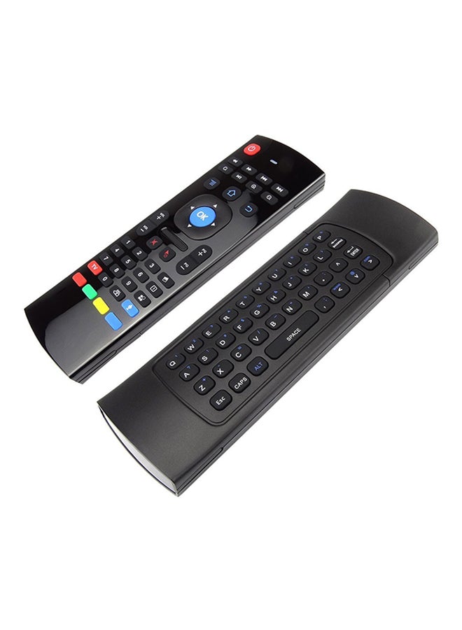 2.4G Wireless Remote Control With Build In Mic For Android TV Box MX3-M Black