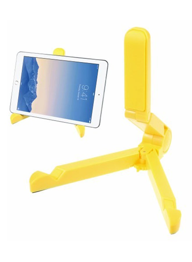 Foldable Stand Holder For iPad Pro 12.9/iPad Air2/iPad Mini 4/Samsung Galaxy Tab S2 8.0 Yellow - Image 5
