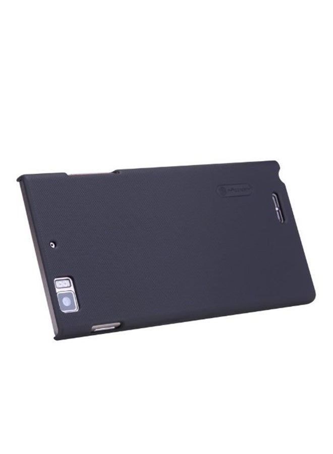 نيلكين غطاء صلب قوي مسنفر مع لاصقة حماية الشاشة لهاتف لينوفو K900 أسود - Image 2