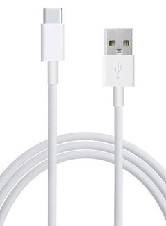 هواوي كابل للشحن ومزامنة البيانات بمنفذ USB وType C أبيض  - Image 1
