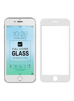 Anti-Fingerprint Tempered Glass Screen Protector For Apple iPhone 7 Plus White