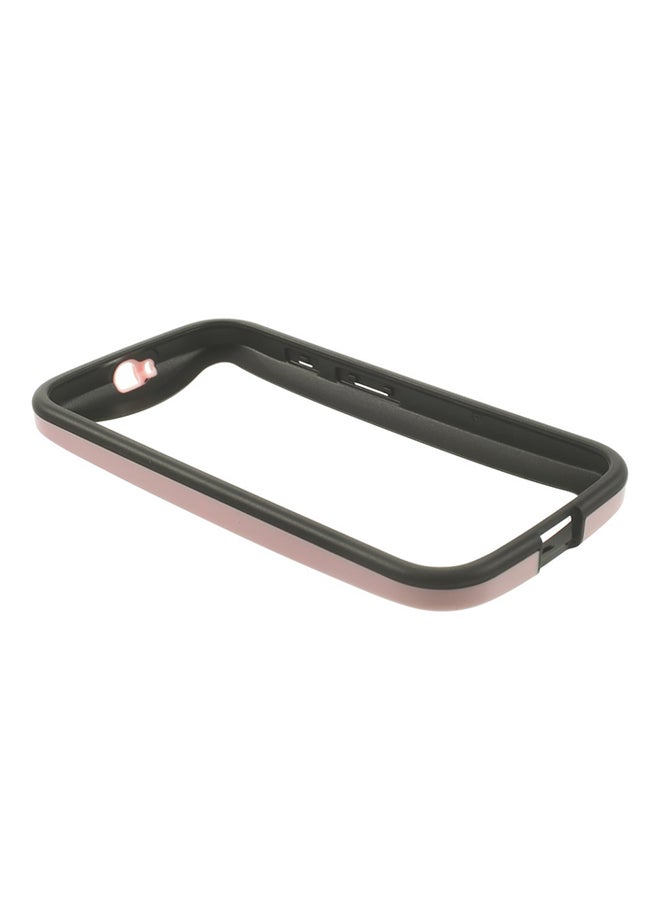 Generic - Hybrid Bumper Case For Motorola Moto E XT1021/XT1022 Pink/Black - Image 1