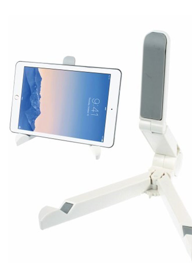 Foldable Stand Holder For iPad Pro 12.9/iPad Air2/iPad Mini 4/Samsung Galaxy Tab S2 8.0 White - Image 5