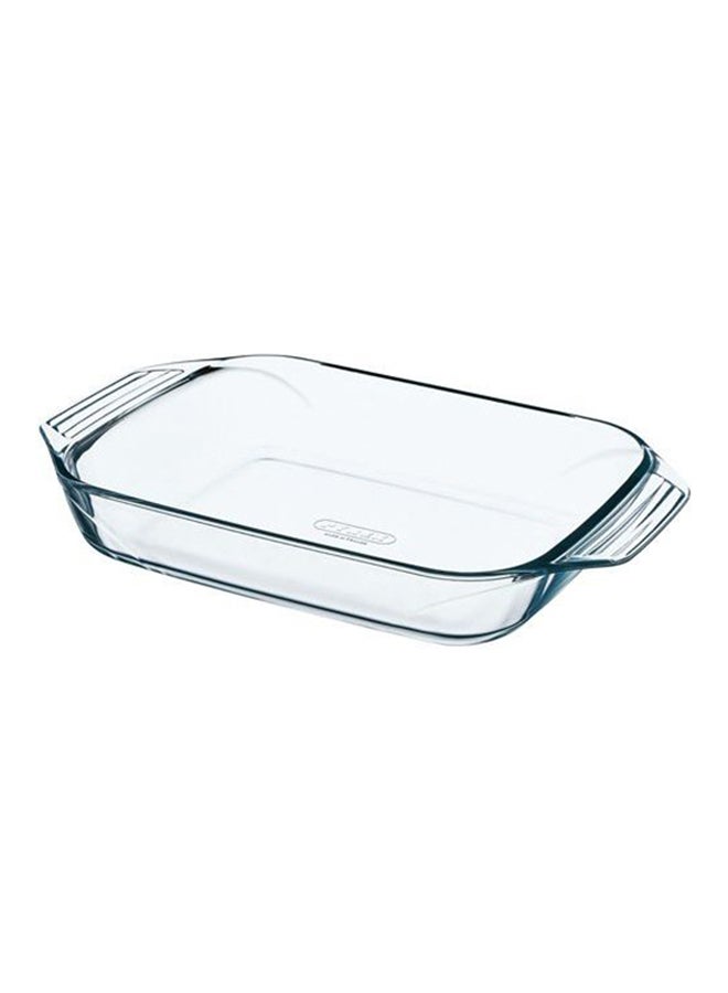 PYREX - Optimum Rectangular Roaster Clear 30x20cm - Image 1