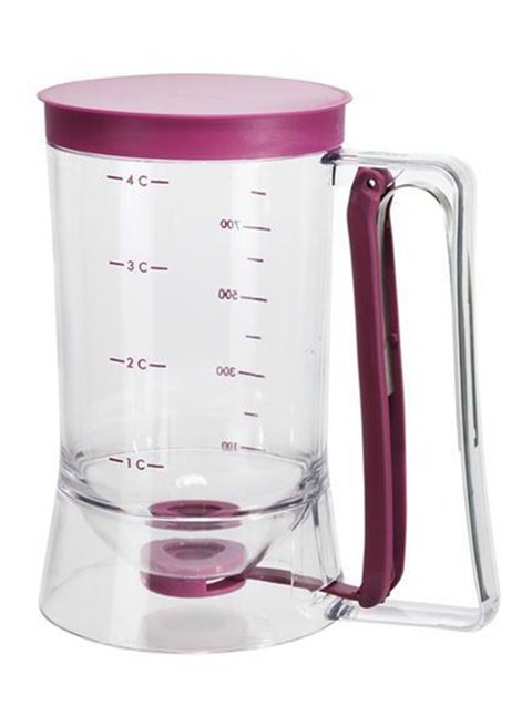 Batter Dispenser With Measuring Label Clear standard