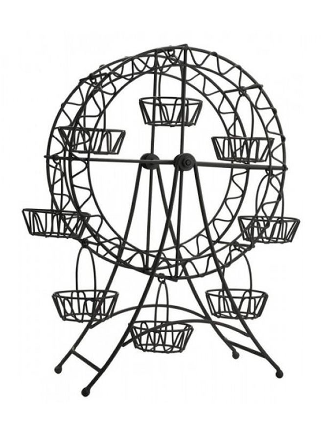 Ferris Wheel Cupcake Serving Stand Black standard