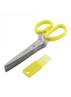 Kitchen Herb Scissor Silver/Yellow 20centimeter - v1511952736/N12793438A_1