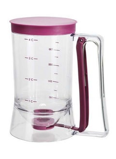 Batter Dispenser Clear/Pink standard