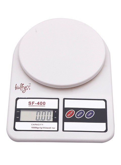 Digital Kitchen Scale White standard