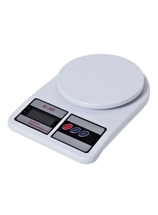 Digital Kitchen Scale With LCD Display White 10kg - v1511952904/N12793541A_1