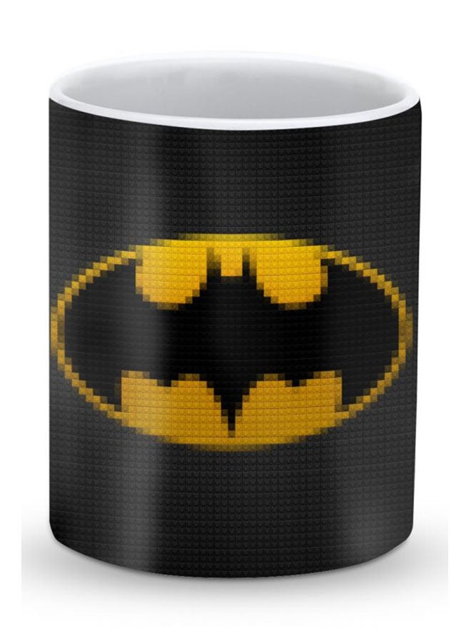 Stylizedd Premium Lego Batman Designer Mug Black/Yellow  - Image 1