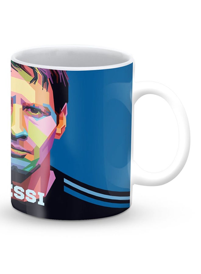 Stylizedd Premium Poly Messi Designer Mug Multicolour 325ml  - Image 2