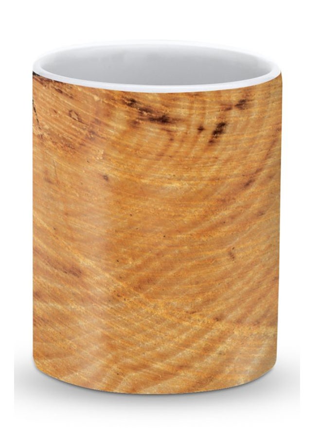 Stylizedd Premium Age Of Tree Designer Mug Beige  - Image 1