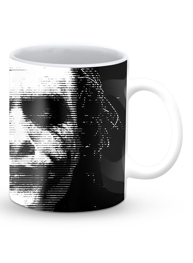 Stylizedd Premium Joker Designer Mug White/Black - Image 2