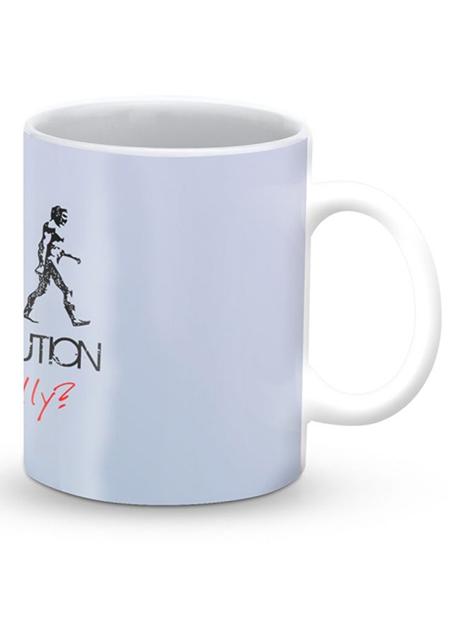 ستايلايزد قدح قهوة فاخر بتصميم التطور، حقاً أزرق/أسود/أحمر - Image 2