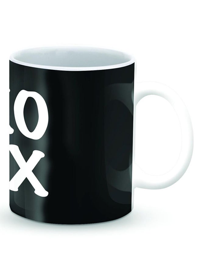 Stylizedd Premium Xoxo Designer Mug Black/White - Image 2