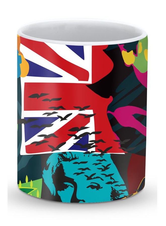 Stylizedd Premium Retro Spy Designer Mug Multicolour - Image 1