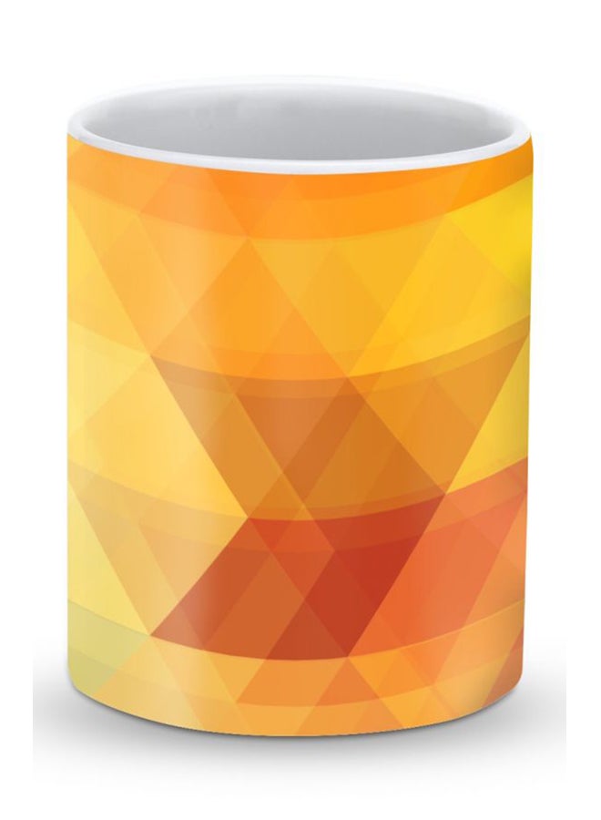 Stylizedd Premium Yellow Fever Designer Mug Yellow/Orange - Image 1