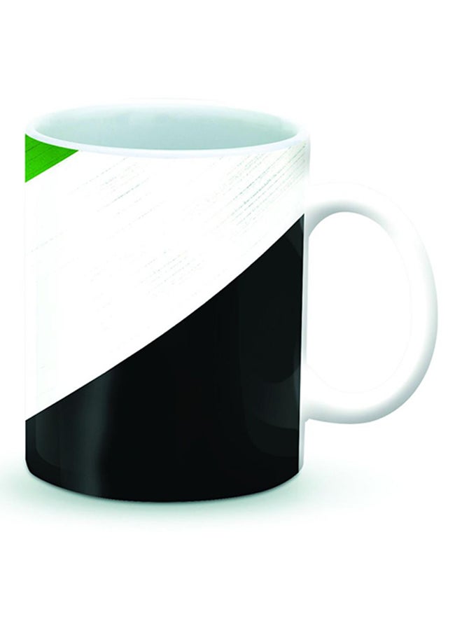 Stylizedd Premium Flag Of UAE Designer Mug Green/Red/Black - Image 2