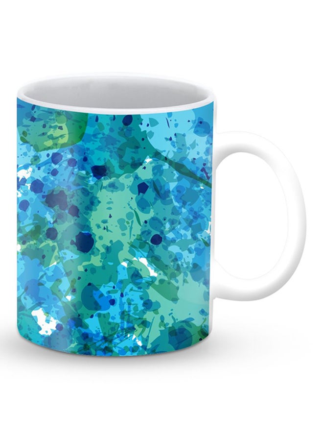 Stylizedd Premium Underwater Burst Designer Mug Blue/Green - Image 2