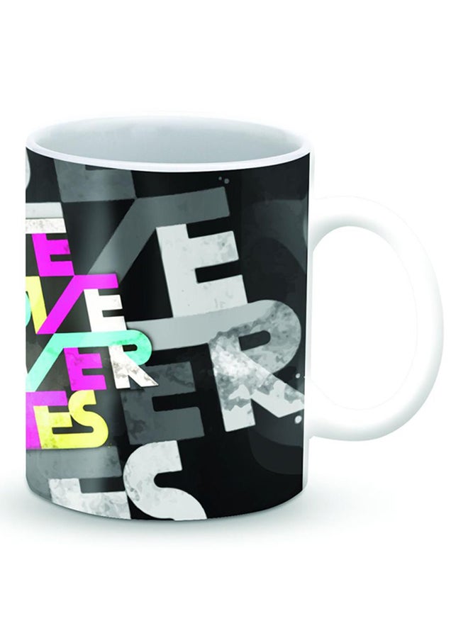 Stylizedd Premium True Love Never Dies Designer Mug Multicolour - Image 2