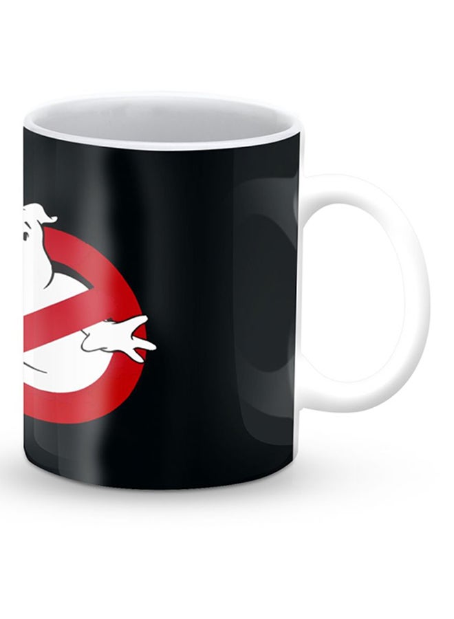 ستايلايزد قدح قهوة بتصميم فاخر جوستباسترز أسود / أبيض / أحمر - Image 2