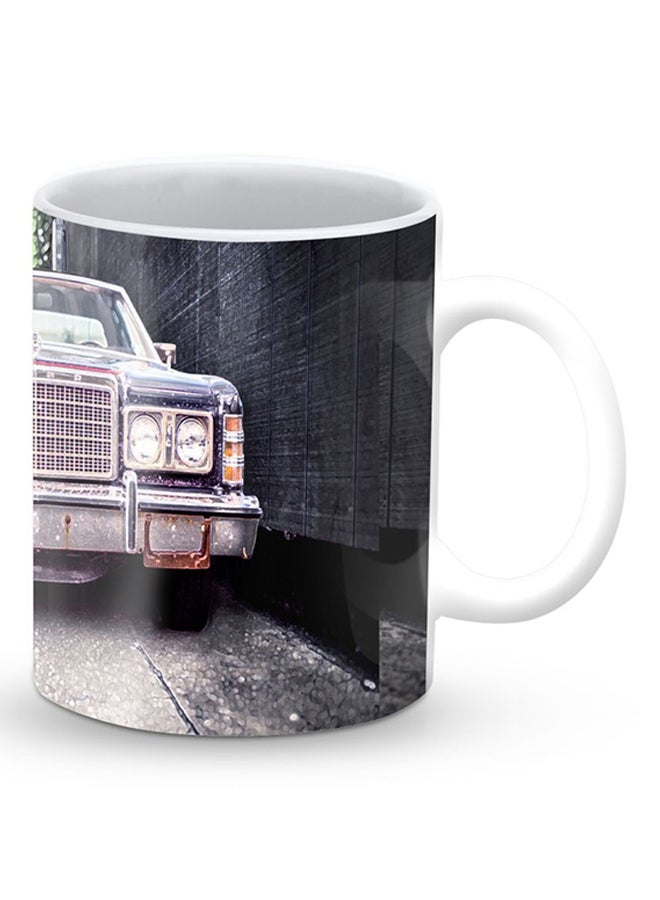 Stylizedd Premium Old Ford Designer Mug Black/Grey/Pink - Image 2