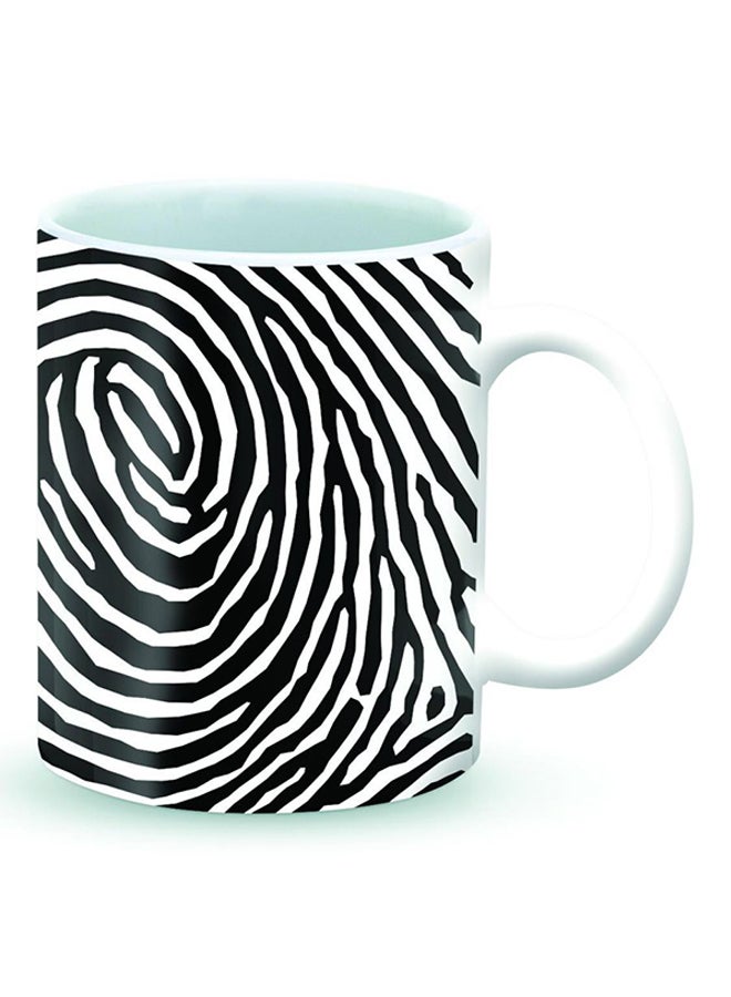 ستايلايزد قدح قهوة فاخر بتصميم بصمات الأصابع متعدد الألوان - Image 2