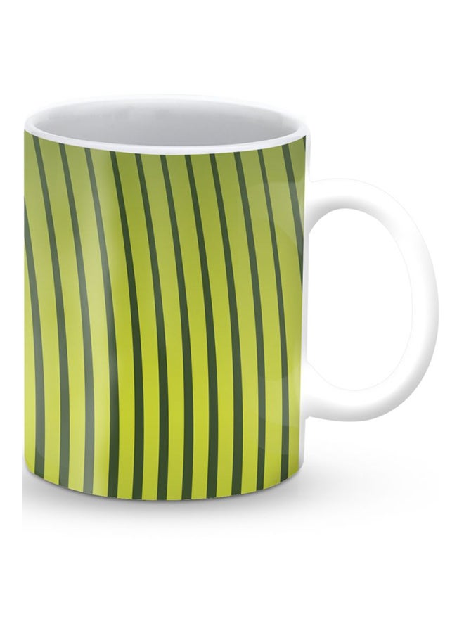 Stylizedd Premium Grassy Blades Designer Mug Green - Image 2