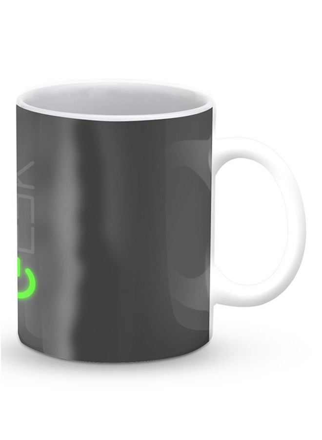 ستايلايزد قدح قهوة فاخر بتصميم جيك أون - مهووس أسود 325ملليلتر - Image 2