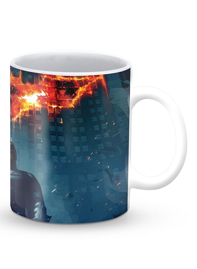 Premium Burning Batman Designer Mug Blue/Red/Black 325ml - v1511959114/N12793904A_2