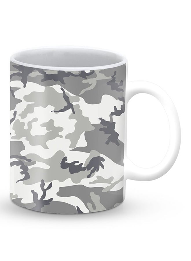 ستايلايزد قدح قهوة فاخر بتصميم القطب الشمالي كامو متعدد الألوان - Image 2