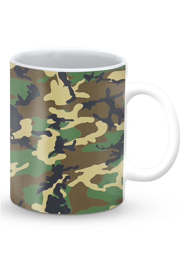 ستايلايزد قدح قهوة فاخر بتصميم كامو الغابة متعدد الألوان 325ملليلتر - Image 2