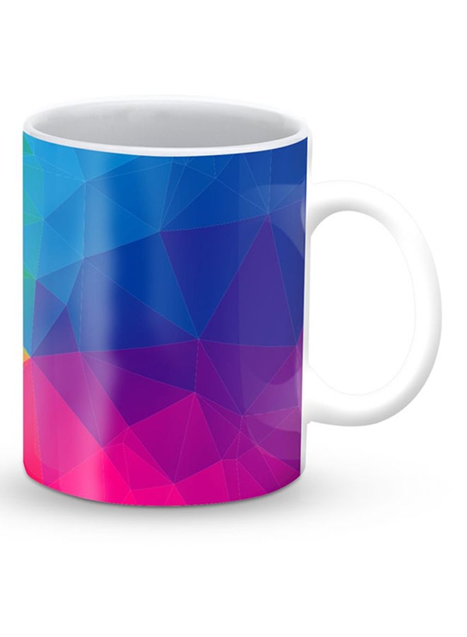 Stylizedd Premium Air, Water, Earth, Fire Designer Mug Blue/Green/Pink - Image 2