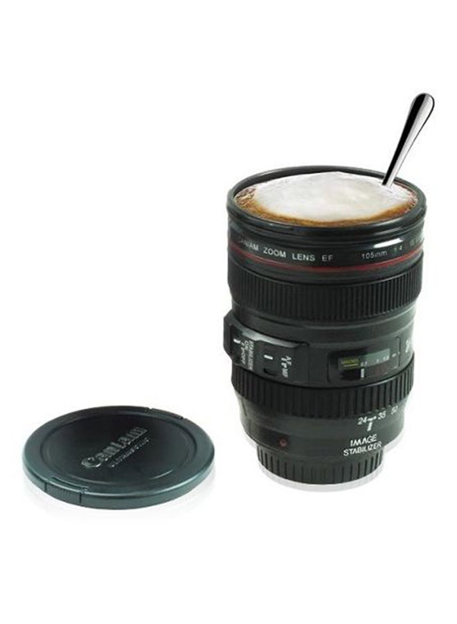 Generic - Camera Lens Shaped Coffee Mug Black - Image 1