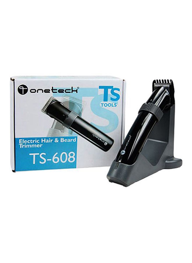 وان تيك مشذب الشعر أسود/ رمادي