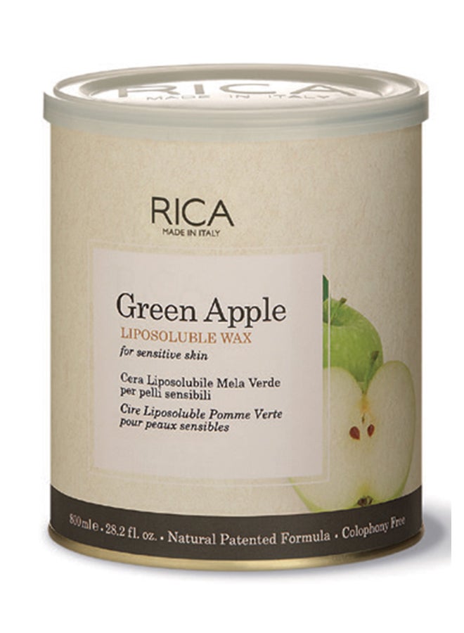 RICA COSMETICS Green Apple Liposoluble Wax Multicolour 800ml 