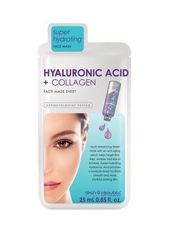 Hyaluronic Acid + Collagen Face Mask 25ml